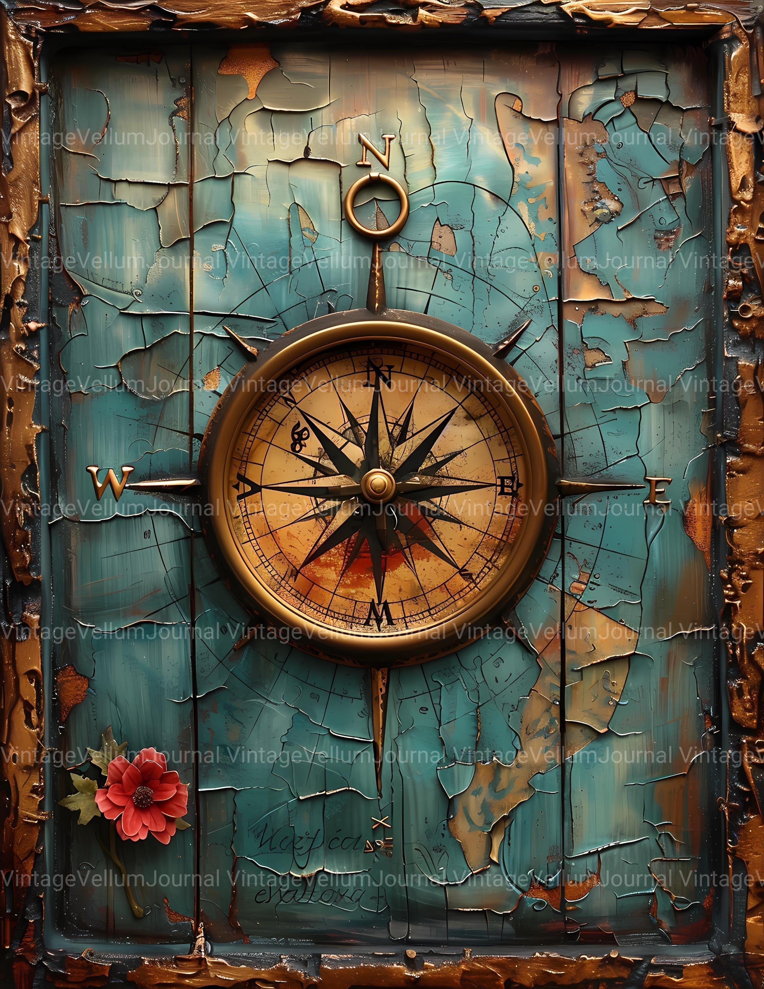 Sailing Junk Journal Pages - CraftNest - Digital Crafting and Art