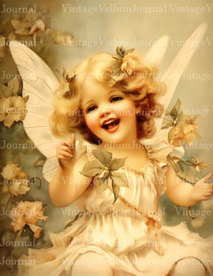 Baby Fairies Junk Journal Pages - CraftNest