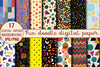 Fun Doodle Pack Digital Paper
