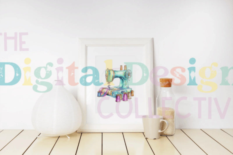 Funky Sewing Machines Clipart Bundle - CraftNest - Digital Crafting and Art