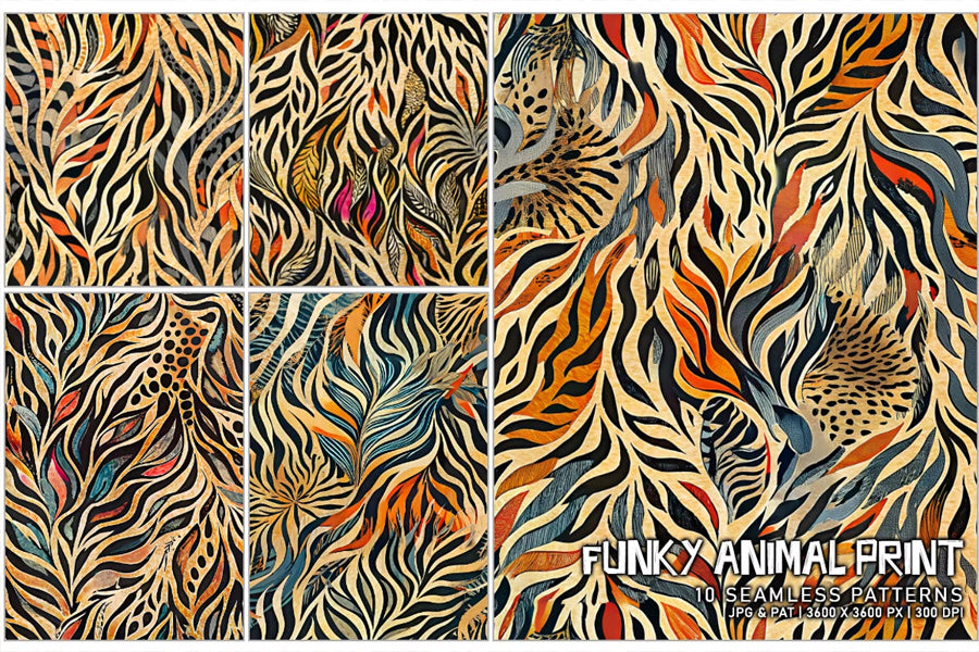 Funky Animal Print Mix