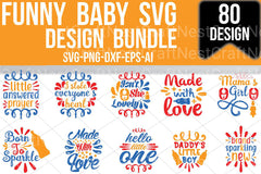Baby SVG Bundle 4 - CraftNest - Digital Crafting and Art