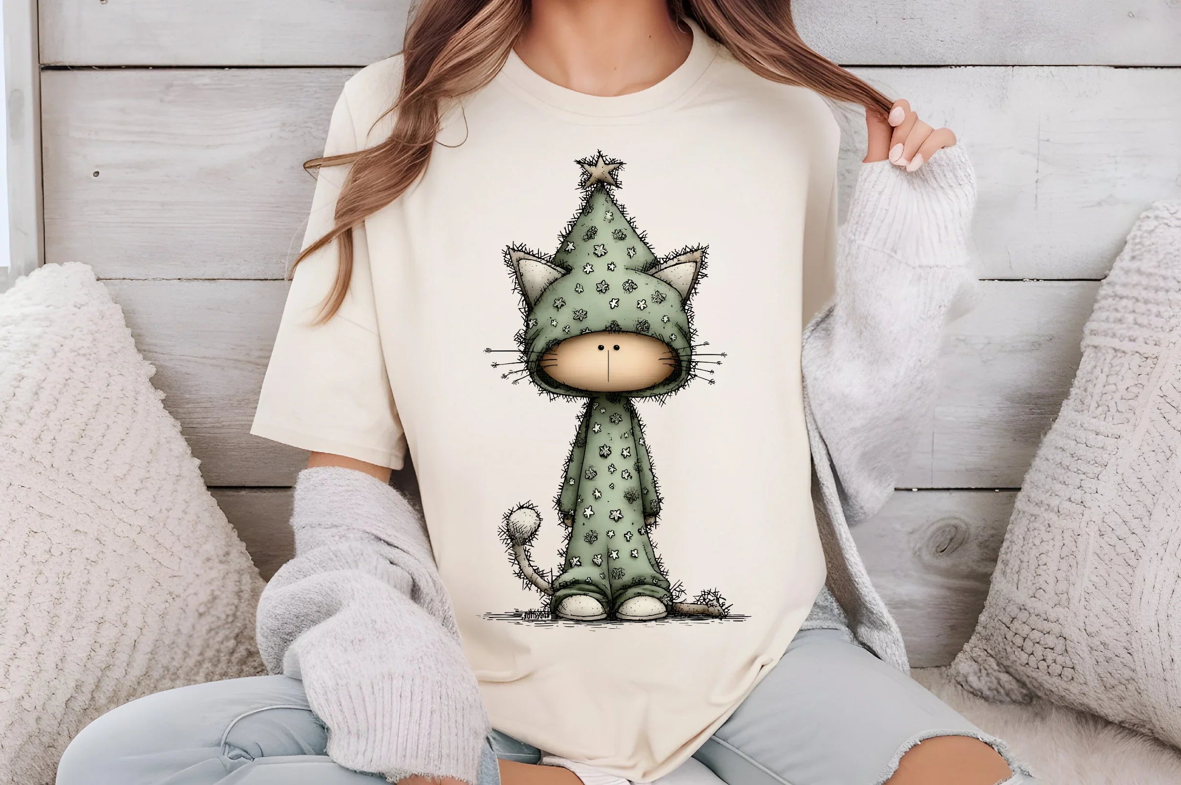 Funny Christmas Cat Clipart Bundle - CraftNest - Digital Crafting and Art