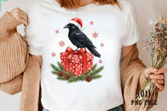 Funny Raven Christmas Clipart Bundle - CraftNest - Digital Crafting and Art