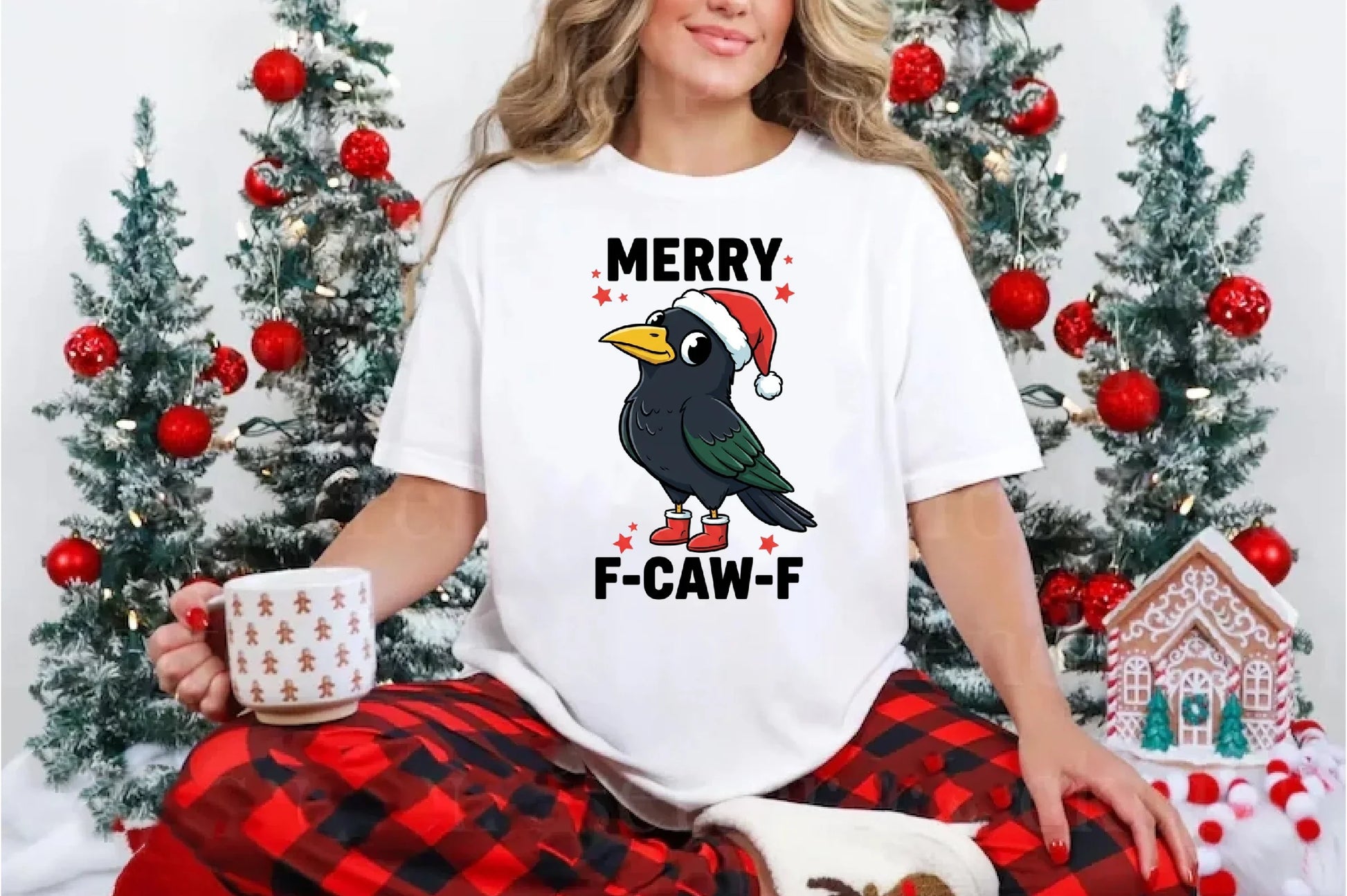 Funny Raven Christmas Clipart Bundle - CraftNest - Digital Crafting and Art