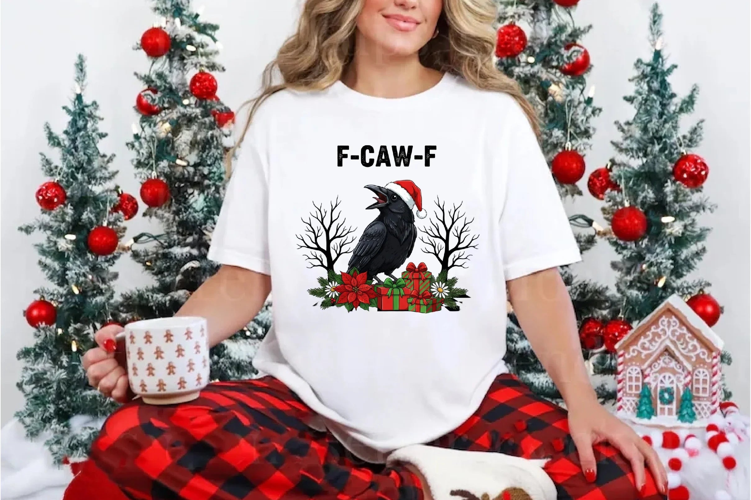 Funny Raven Christmas Clipart Bundle - CraftNest - Digital Crafting and Art