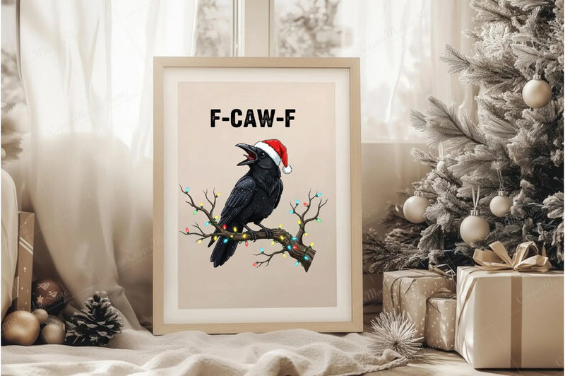 Funny Raven Christmas Clipart Bundle - CraftNest - Digital Crafting and Art