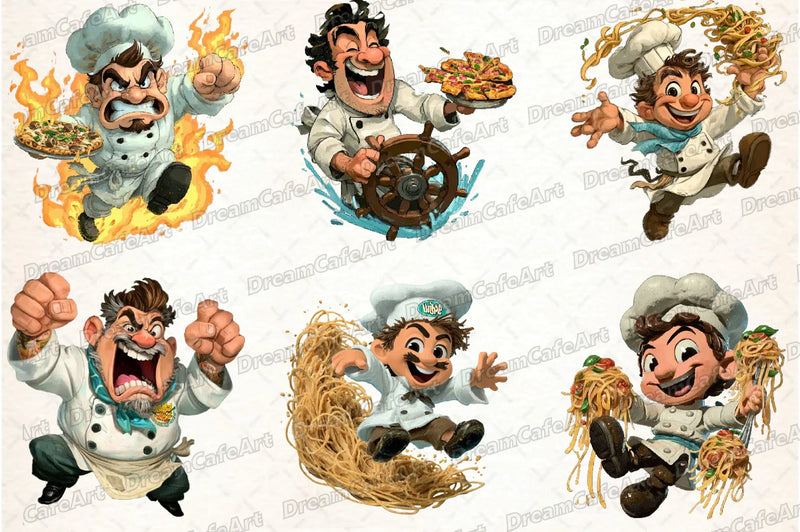 Funny Italian Brainrot Clipart Bundle - CraftNest - Digital Crafting and Art