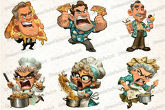 Funny Italian Brainrot Clipart Bundle - CraftNest - Digital Crafting and Art