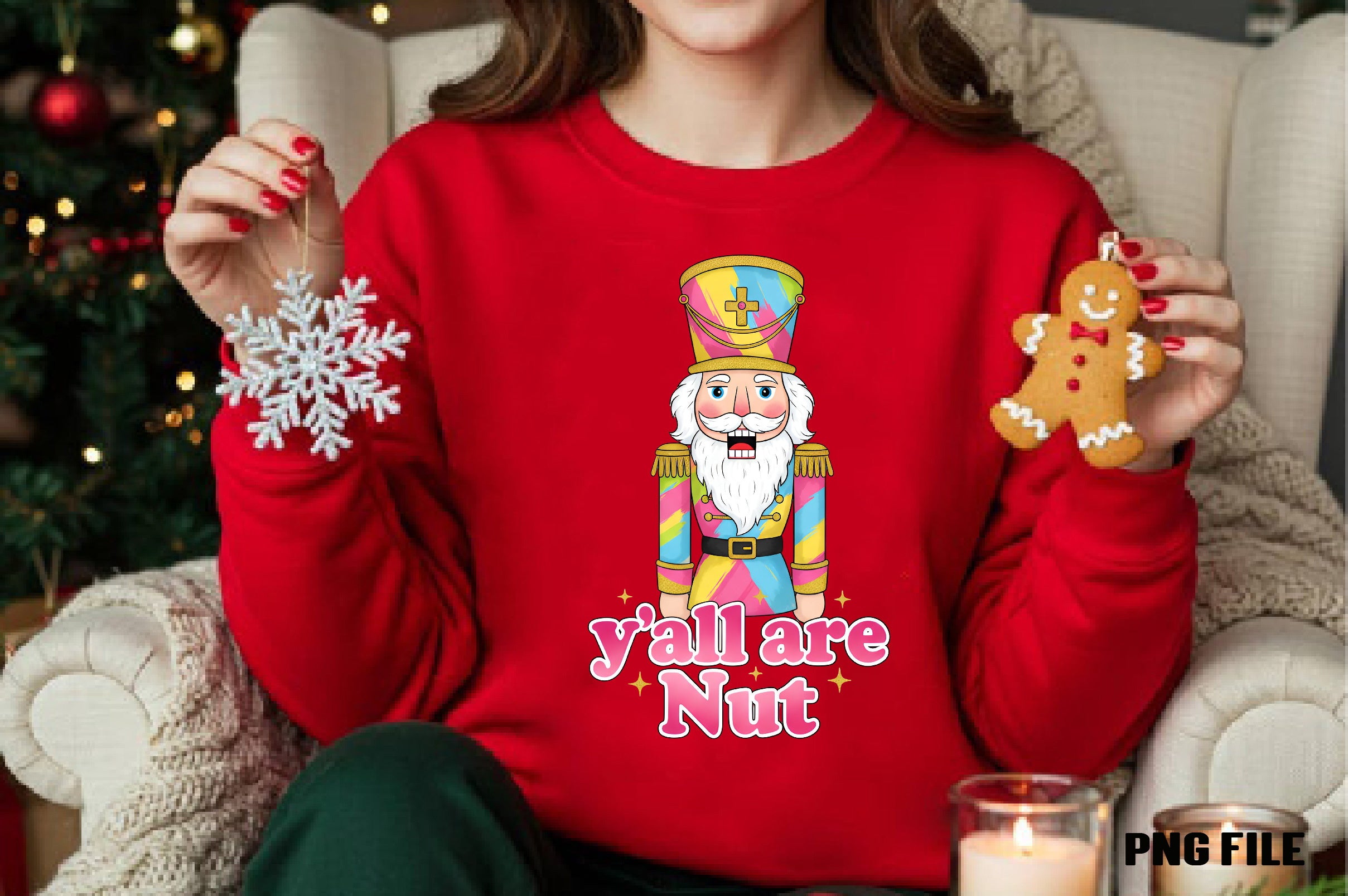 Funny Nutcracker Christmas Clipart Bundle