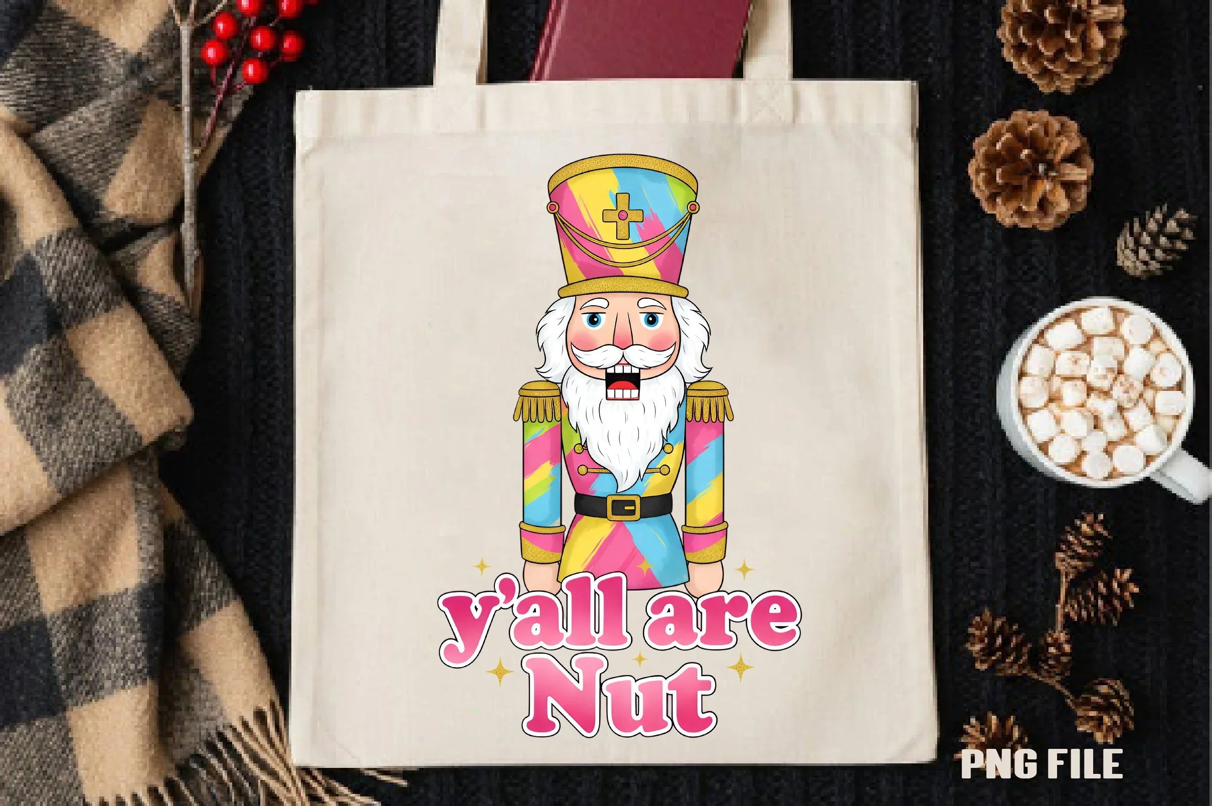 Funny Nutcracker Christmas Clipart Bundle - CraftNest - Digital Crafting and Art