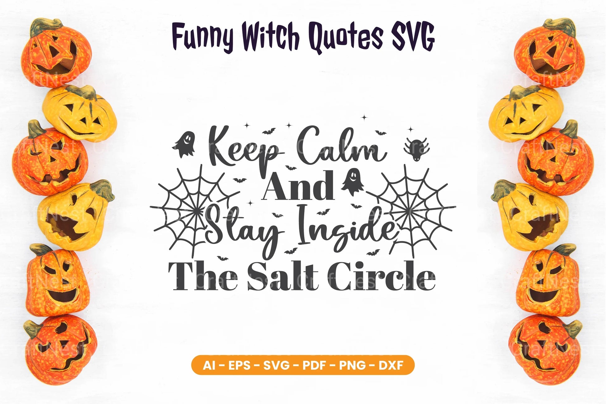 Funny Witch Quotes SVG Bundle - CraftNest - Digital Crafting and Art