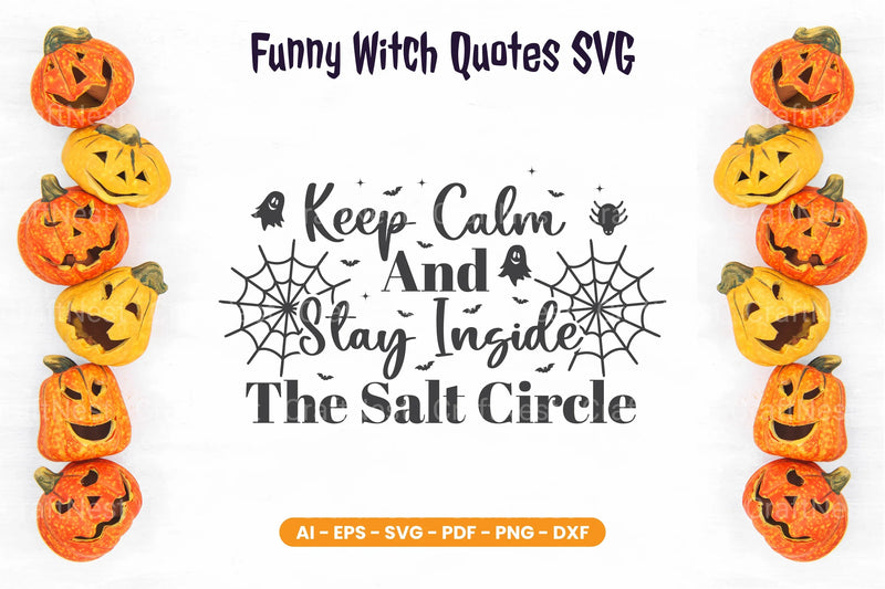 Funny Witch Quotes SVG Bundle - CraftNest - Digital Crafting and Art