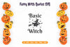 Funny Witch Quotes SVG Bundle - Clipart Collection