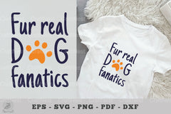 Fur Real Dog Fanatics: Inspiring Dog Quotes SVG Bundle - CraftNest - Digital Crafting and Art