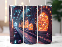 Futuristic Easter 1 Tumbler Wrap - CraftNest