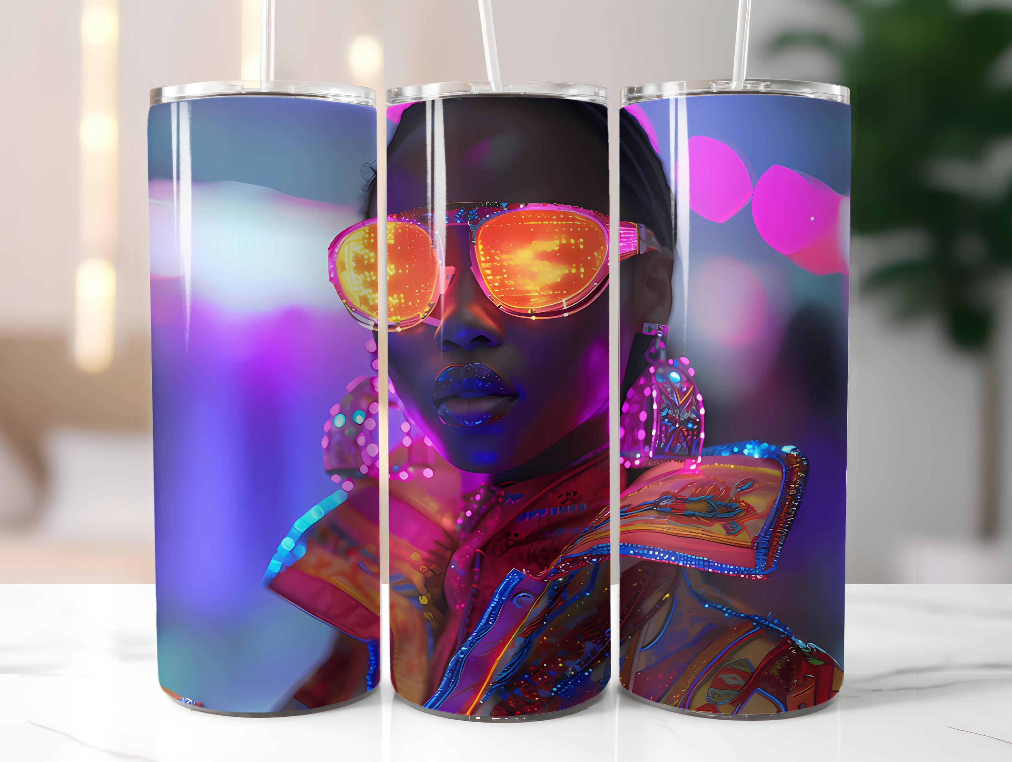 Futuristic Easter 2 Tumbler Wrap - CraftNest