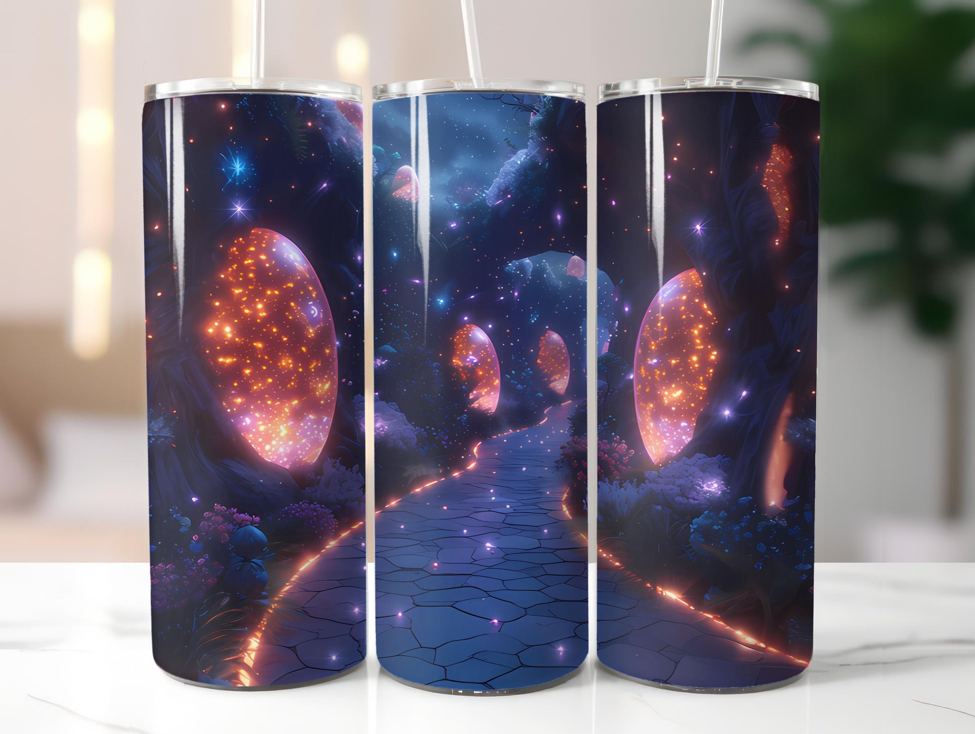 Futuristic Easter 4 Tumbler Wrap - CraftNest