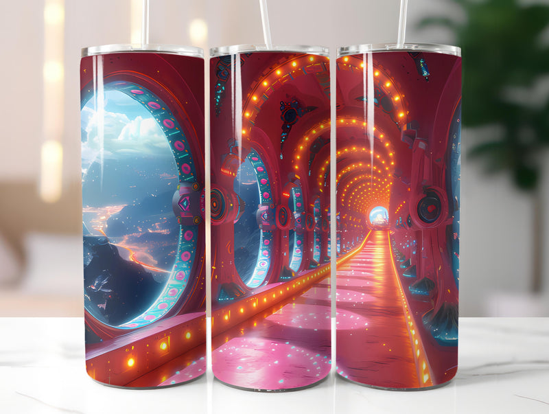 Futuristic Easter 5 Tumbler Wrap - CraftNest