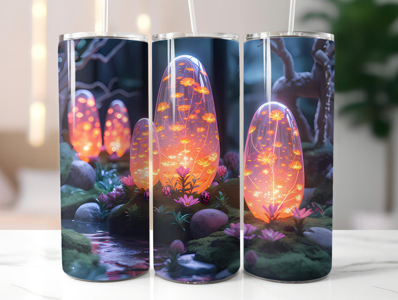 Futuristic Easter 2 Tumbler Wrap - CraftNest