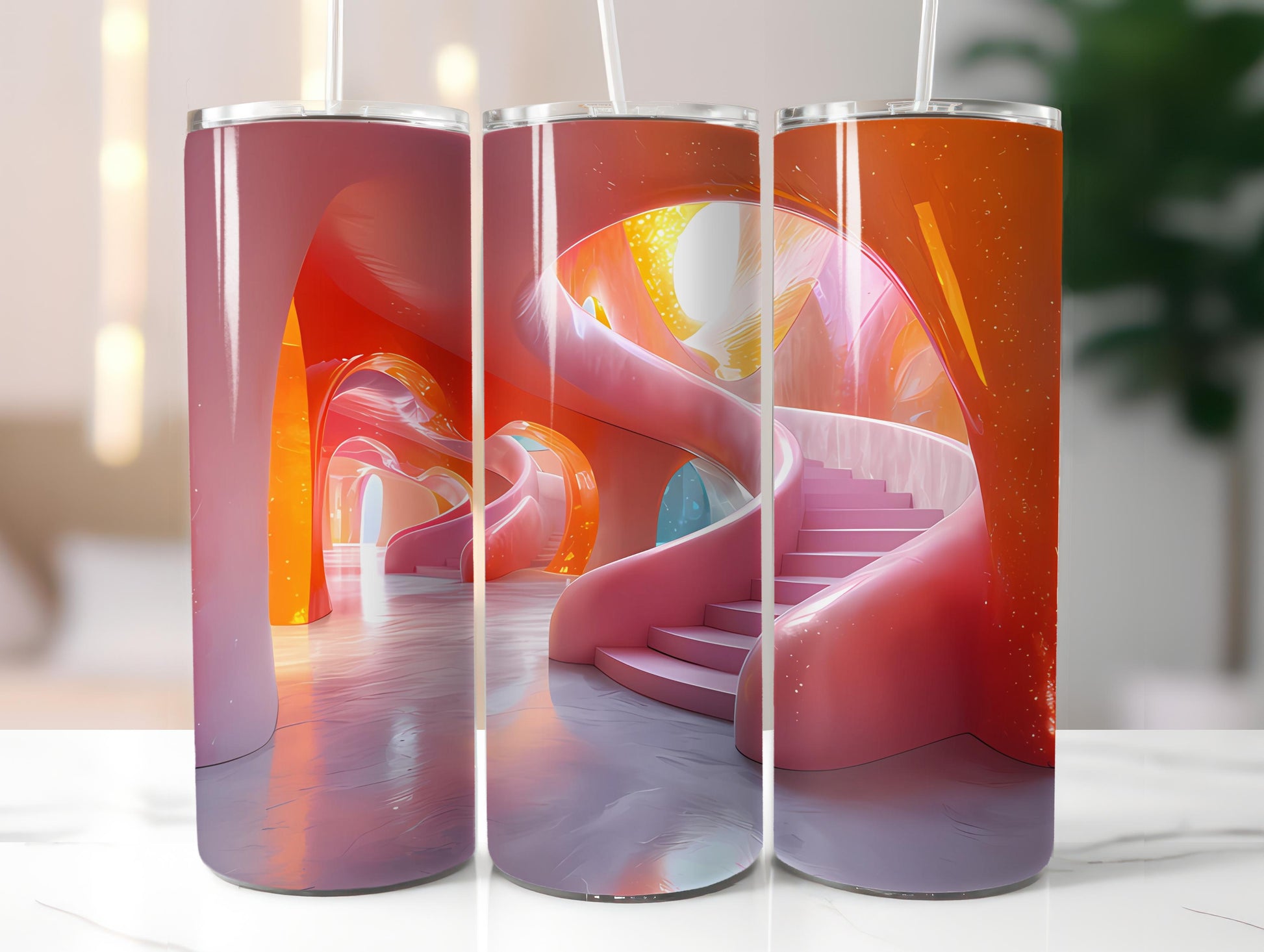 Futuristic Easter 5 Tumbler Wrap - CraftNest