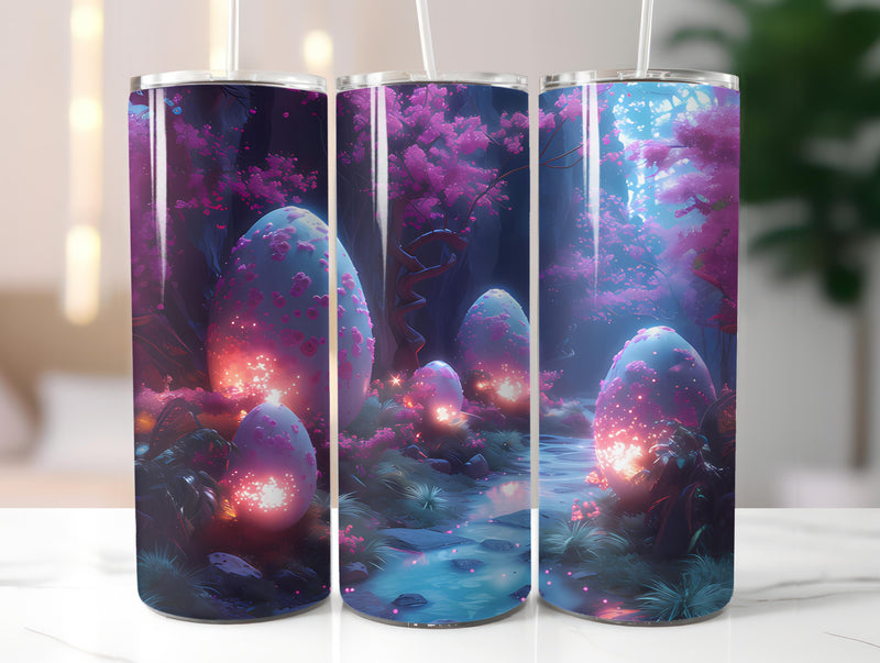 Futuristic Easter 4 Tumbler Wrap - CraftNest