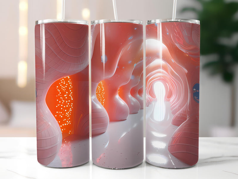 Futuristic Easter 4 Tumbler Wrap - CraftNest