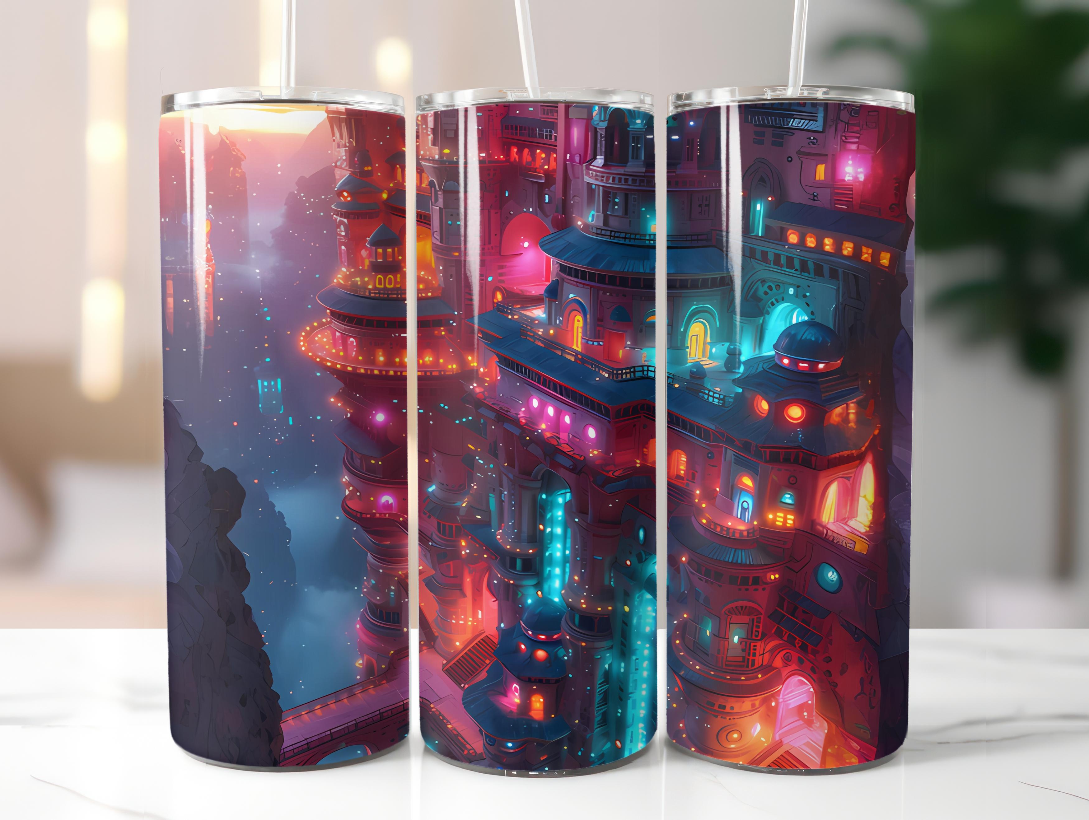 Futuristic Easter 6 Tumbler Wrap - CraftNest