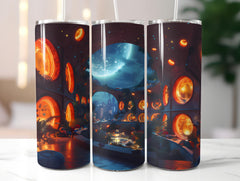 Futuristic Easter 1 Tumbler Wrap - CraftNest