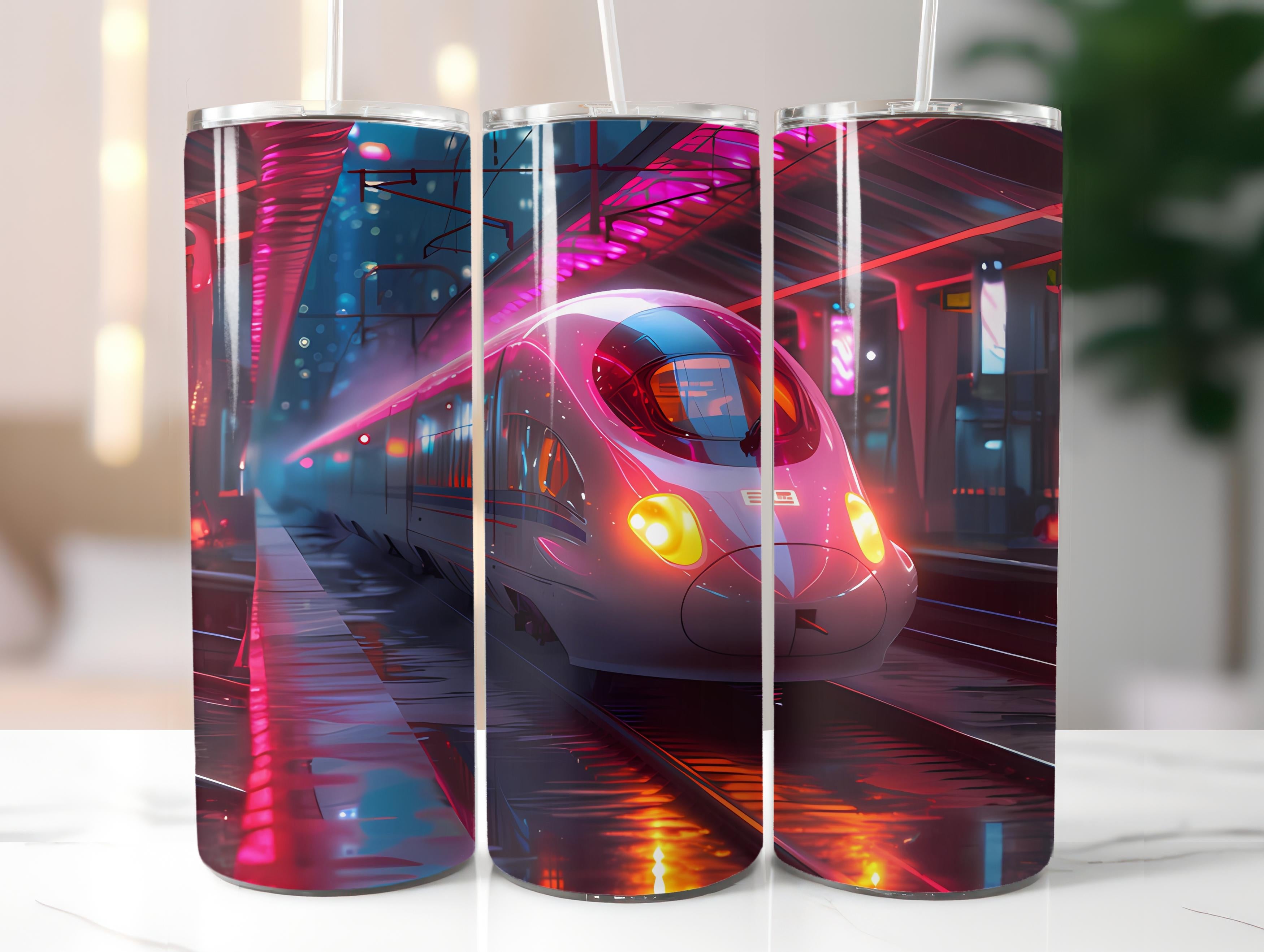 Futuristic Easter 2 Tumbler Wrap - CraftNest