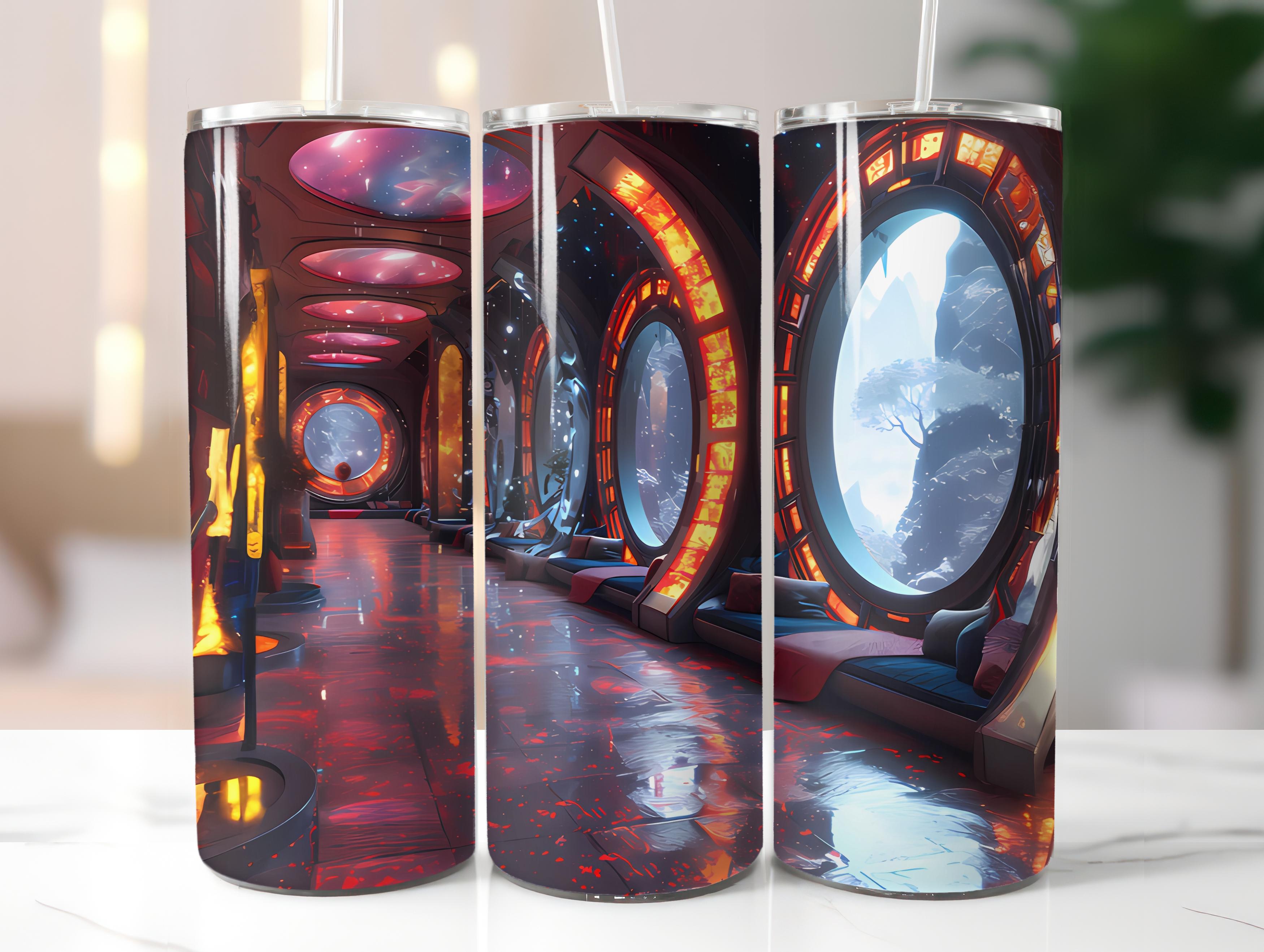 Futuristic Easter 5 Tumbler Wrap - CraftNest