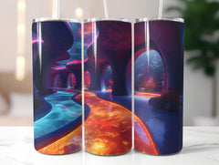 Futuristic Easter 6 Tumbler Wrap - CraftNest