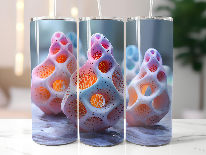 Futuristic Easter 4 Tumbler Wrap - CraftNest