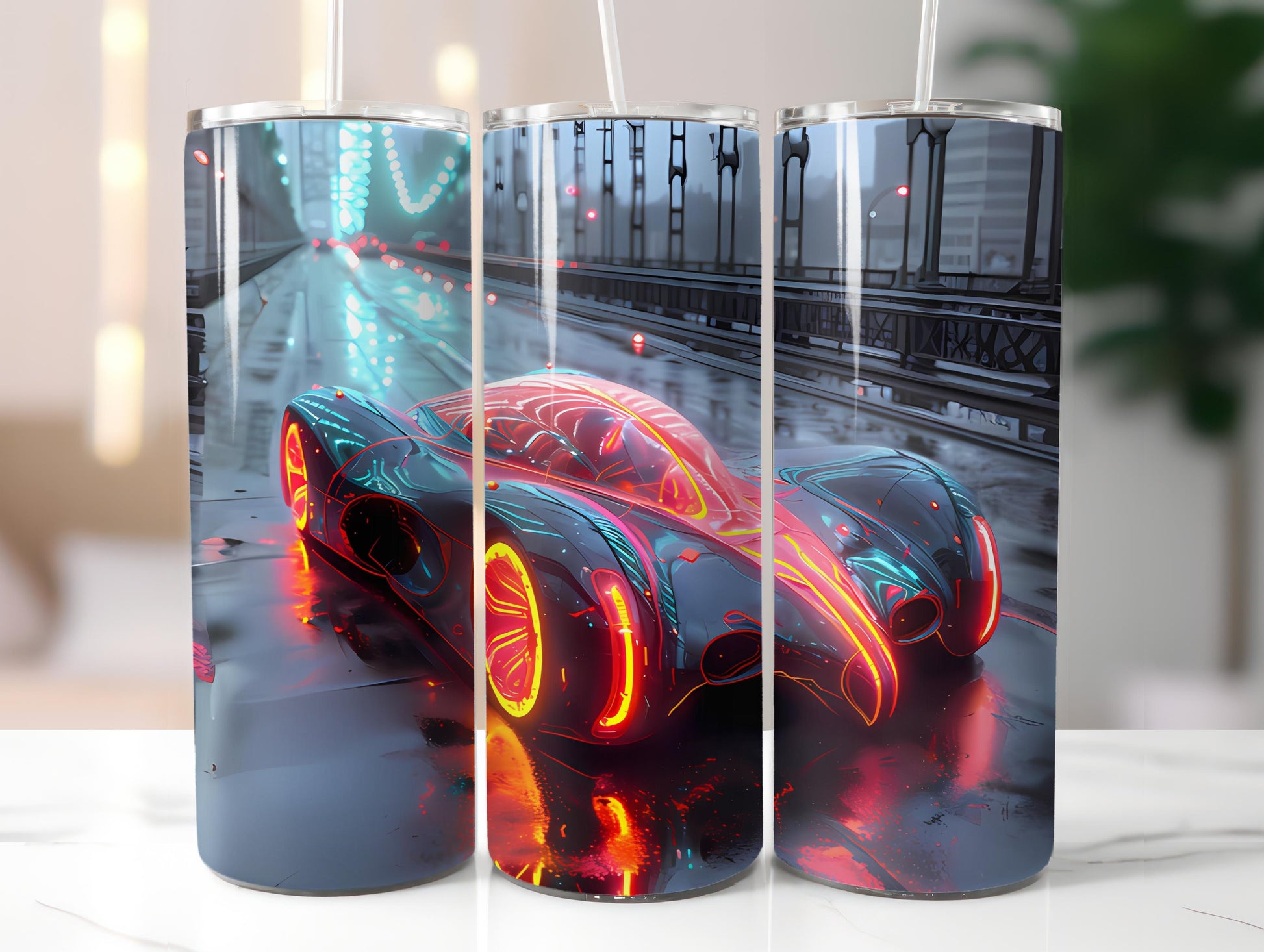 Futuristic Easter 6 Tumbler Wrap - CraftNest