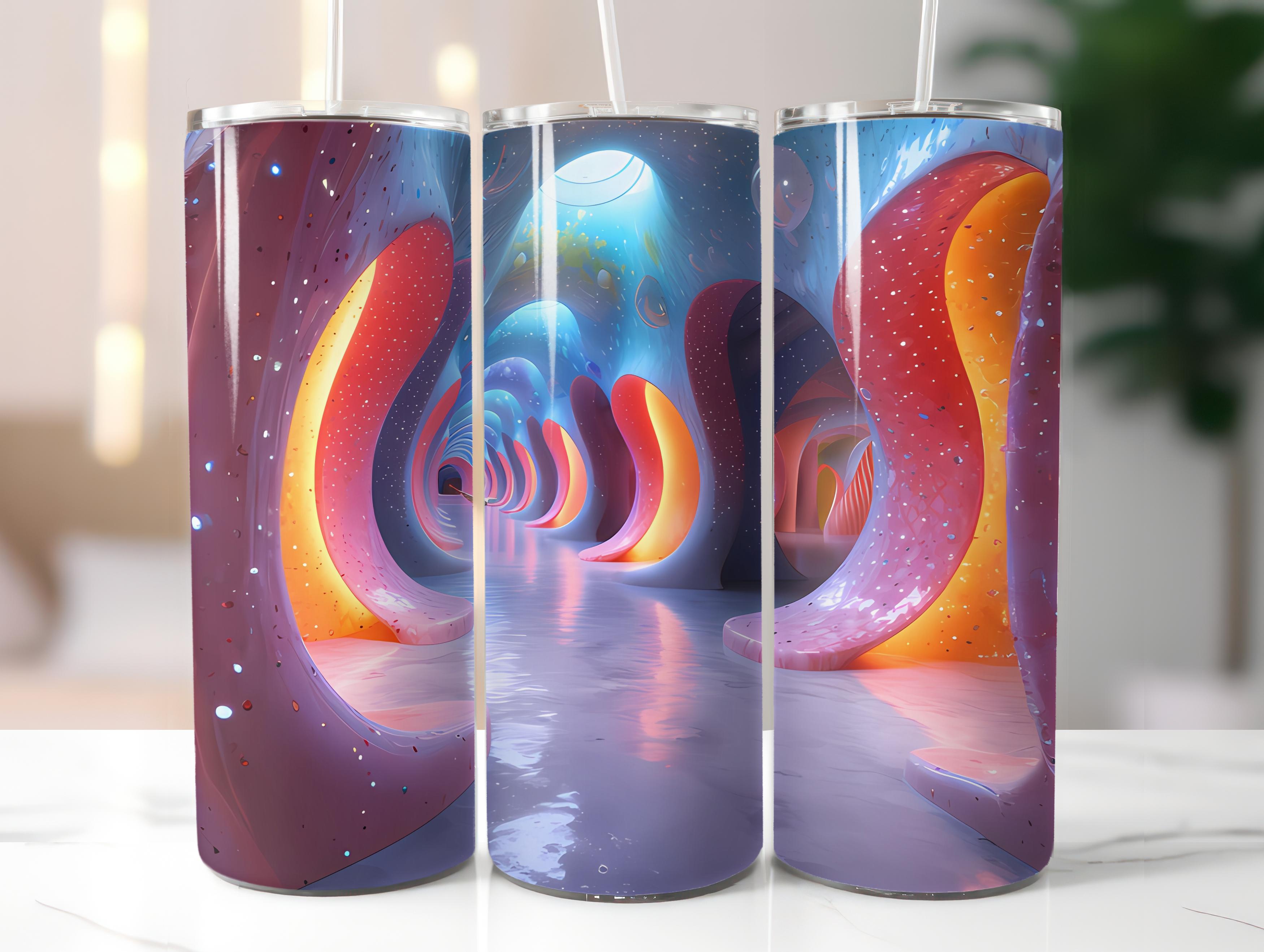 Futuristic Easter 3 Tumbler Wrap - CraftNest