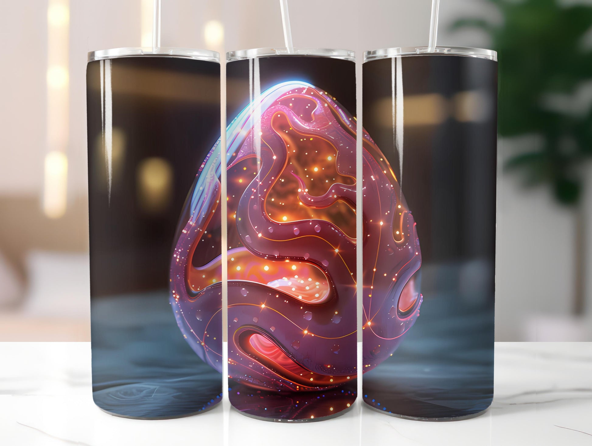 Futuristic Easter 6 Tumbler Wrap - CraftNest