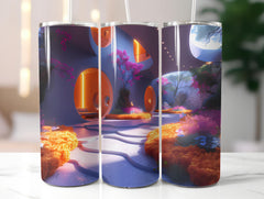 Futuristic Easter 2 Tumbler Wrap - CraftNest