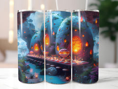 Futuristic Easter 1 Tumbler Wrap - CraftNest