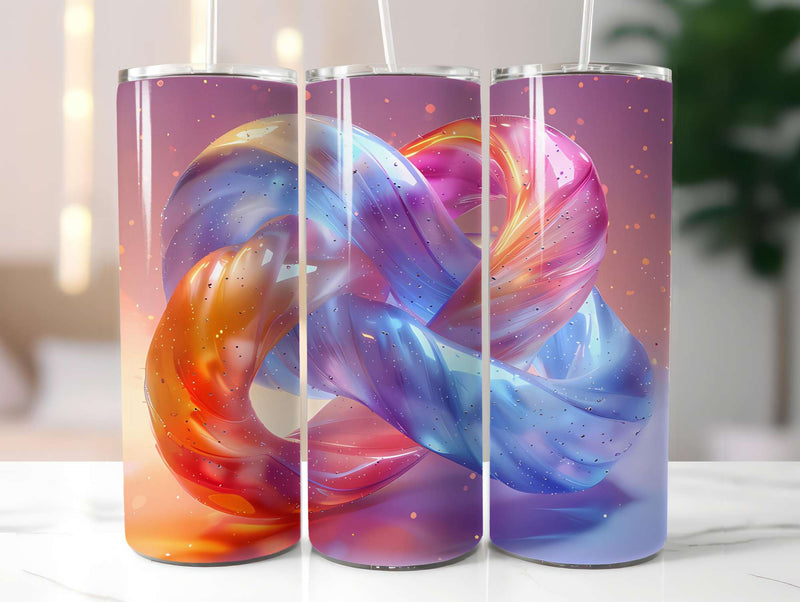 Futuristic Summer 2 Tumbler Wrap - CraftNest - Digital Crafting and Art