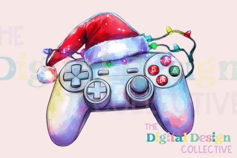Gamer Christmas T-shirt Design Bundle - CraftNest - Digital Crafting and Art