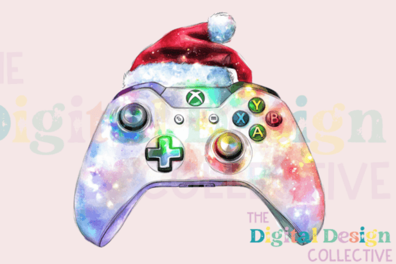 Gamer Christmas Clipart Bundle - CraftNest - Digital Crafting and Art