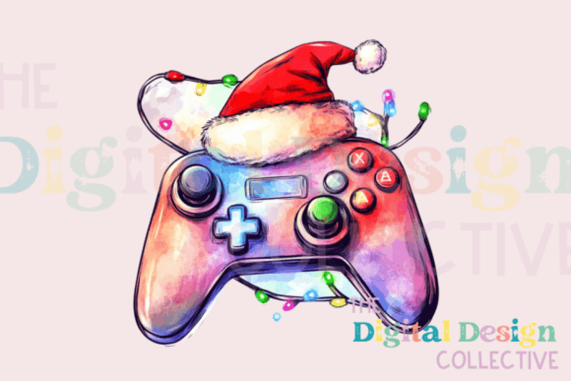 Gamer Christmas Clipart Bundle - CraftNest - Digital Crafting and Art