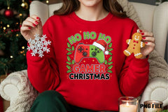 Gamer Christmas Funny Hohoho Clipart Bundle - CraftNest - Digital Crafting and Art