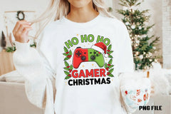 Gamer Christmas Funny Hohoho Clipart Bundle - CraftNest - Digital Crafting and Art
