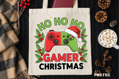 Gamer Christmas Funny Hohoho Clipart Bundle - CraftNest - Digital Crafting and Art
