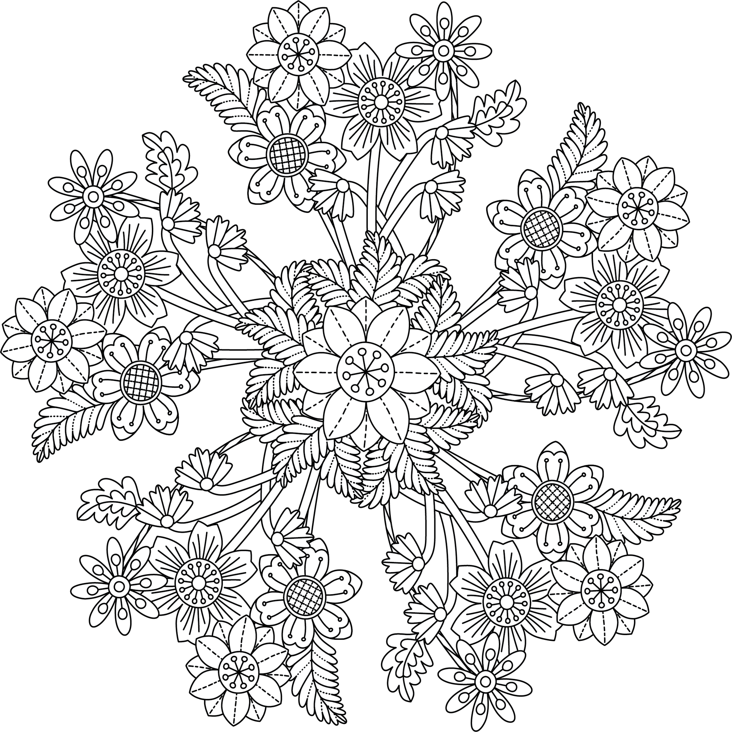 Colorist Heaven Garden Coloring Book - CraftNest - Digital Crafting and Art