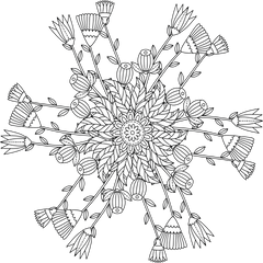 Colorist Heaven Garden Coloring Book - CraftNest - Digital Crafting and Art