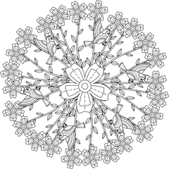 Colorist Heaven Garden Coloring Book - CraftNest - Digital Crafting and Art