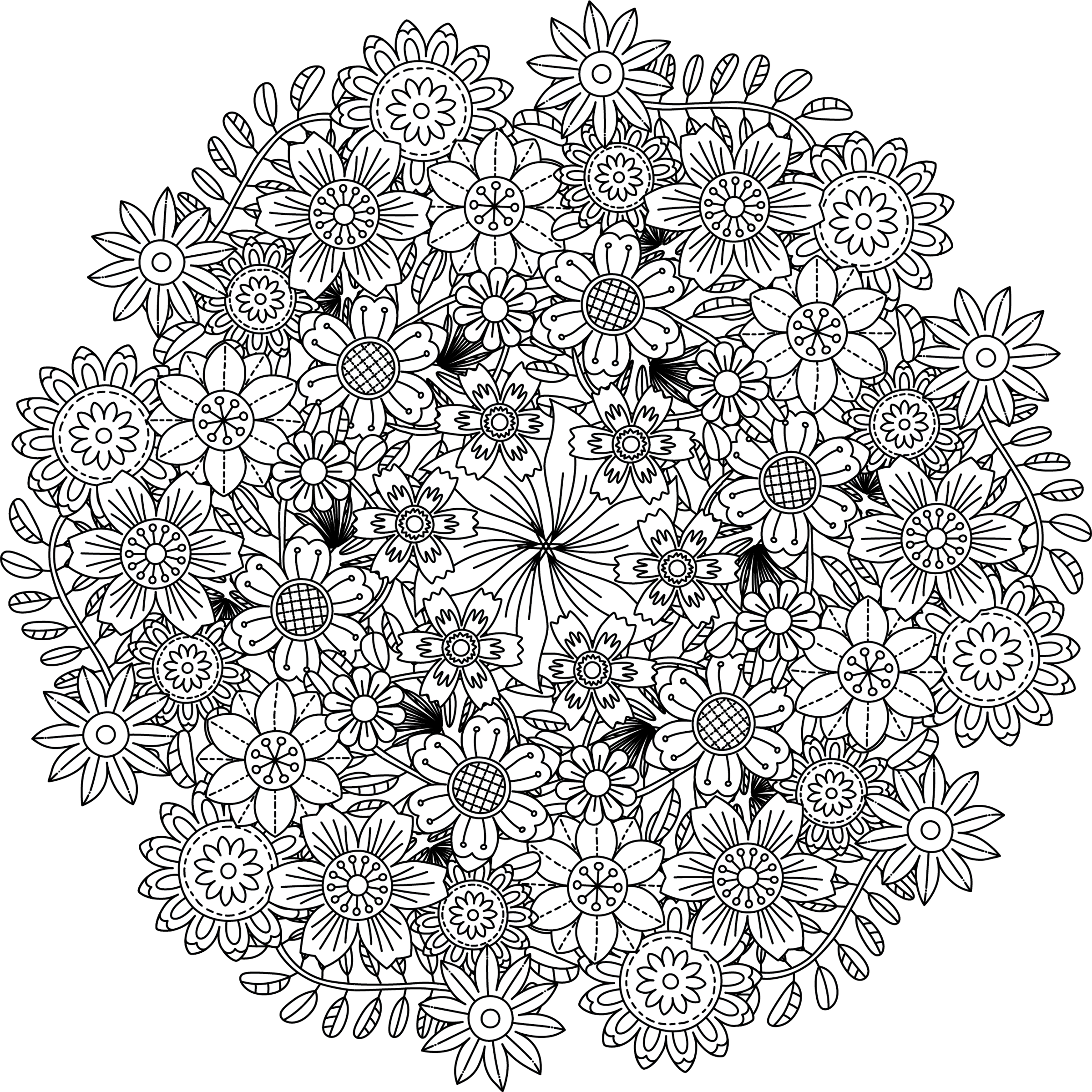 Colorist Heaven Garden Coloring Book - CraftNest - Digital Crafting and Art