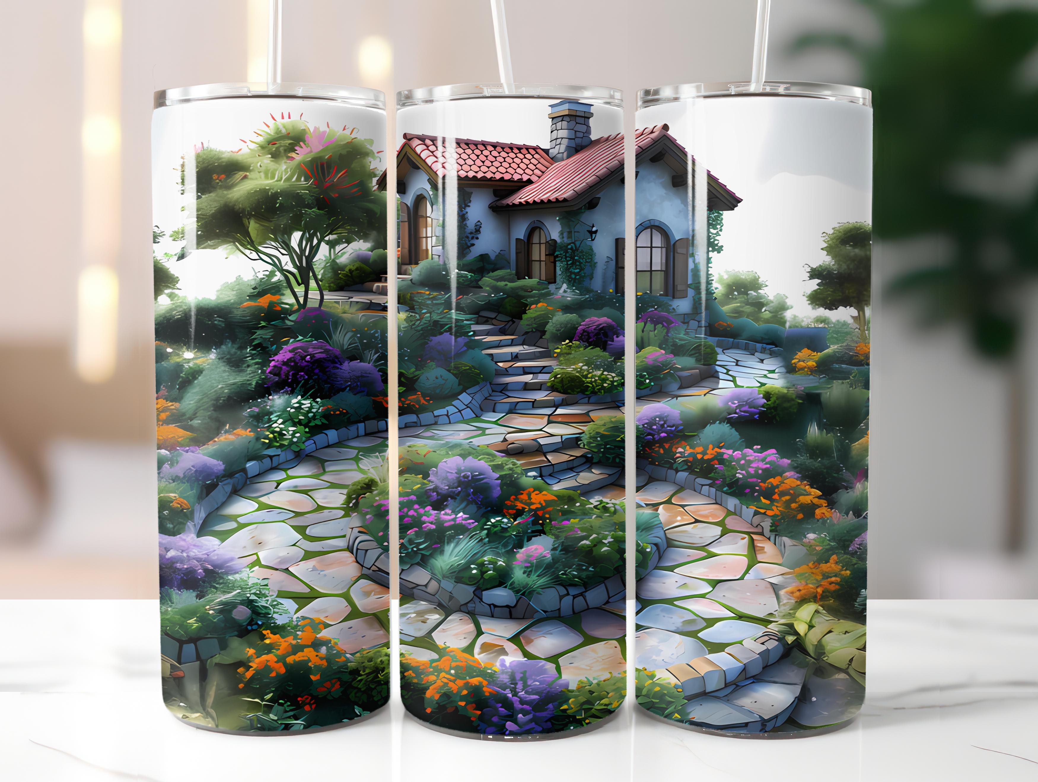 Gardening 3 Tumbler Wrap - CraftNest - Digital Crafting and Art